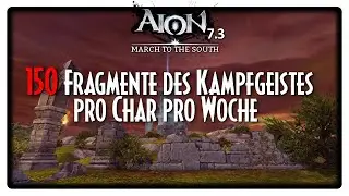 150 Fragmente des Kampfgeistes pro Char pro Woche! [7.3] [Deutsch]
