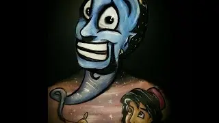 Genie and Aladdin Makeup Tutorial