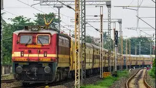 COROMANDEL EXPRESS back on tracks : 1st Run after restoration of service after 16 months of halt!