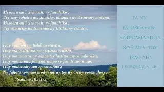 Endrey, izany hafaliana - Fihirana FFPM 545 - Feon-kira - CM RATIA