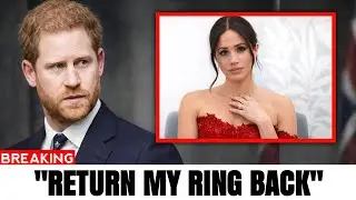 Prince Harry Is Furious! KICKS Meghan Out Of Montecito and Force her To RETURN Wedding Ring.
