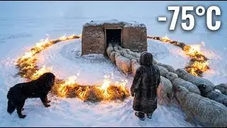 &ndash;75&deg;C Blizzard: 87-Year-Old Grandma & Black Tibetan Mastiff Save Sheep, Fireline vs Wolves