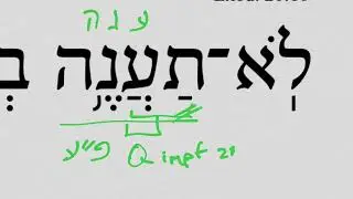 Exodus 20:16 HebrewDaybyDay