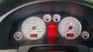 Audi A6 C5 2.5TDI Cold start -7C&deg;