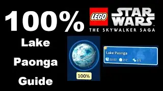 Naboo - Lake Paonga 100% Walkthrough - LEGO Star Wars the Skywalker Saga