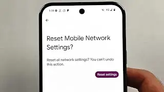How To Reset Network Settings on Google Pixel 9 Pro (XL)