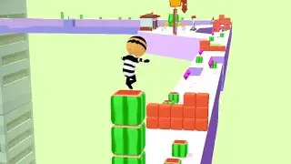 Cube Surfer All lvls gameplay #117 android,ios👈👈