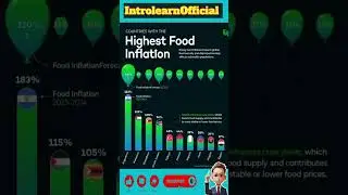 Highest Food Inflation in the world.  #IntrolearnOfficial #education #food