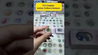 Anime Cosplay Lenses. pretty and gorgeous #cosplay #makeup #anime