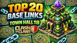 Top 20 Town Hall 18 Base Links | Clash of Clans 2026 🔥 #th18 #th18warbase #coc #th18antiairbase 