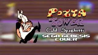 Pizza Tower - Cold Spaghetti (Sega Genesis Cover)