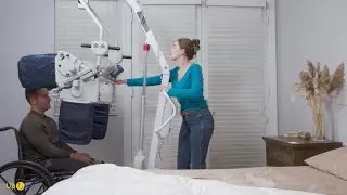 Assisted Transfer at Home - Wheelchair to Bed