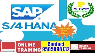 S4HANA 2021|| Data Storage in S4HANA|| Row VS Column Based