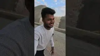 Trekking Mountain at Muscat #oman #minivlog #muscat #food #shortvideo