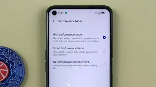 High Performance Battery Mode on Realme 9i Android 12