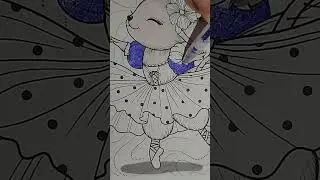 Magic Glitter Coloring ✨ | Блиск і релакс #glitterart #coloring #satisfying #relaxing #fyp #432hz