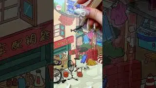 DIY Sticker House - Relaxing ASMR #247 #sticker #aesthetic #cute #miniature