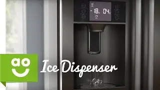 Haier Water & Ice Dispenser | American Fridge Freezers | ao.com