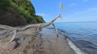 Babie Doły do Rewy: Klify i Złote Jesienne Słońce Spacer Brzegiem Morza w 28°C! BTC 2025 hyperlapse