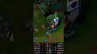 LCK NS Calix Insane Akali Oneshot #lol #lolclips #leagueoflegends