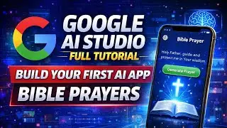 Google AI Studio Full Tutorial: Build Your First AI App Bible Prayers