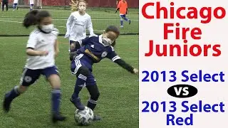 U9 Girls Soccer Game Highlights: Chicago Fire Juniors U9 Select vs. U9 Select Red [2022]