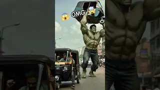 Hulk SMASHES ISS in Space! 😱💥 #AIHulk #shorts