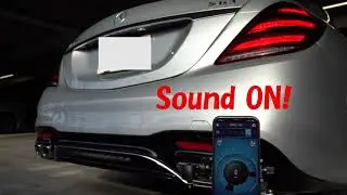 W222 Sound Booster Pro by KUFATEC Maxhaust Active Sound System