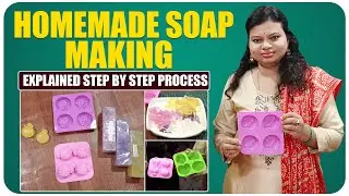 Easy Method Of Making Handmade Soap At Home Using Soap Base | Soap Tutorial | RS Chocolate Hub