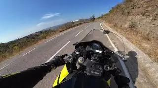Chill Ride Up The Canyons With No Music (4K)