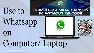 How to run Whatsapp on PC Without Phone,QR Code,  any software.WhatsApp web without QR code