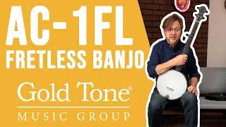 Finally! An Affordable Fretless Banjo! AC-1FL