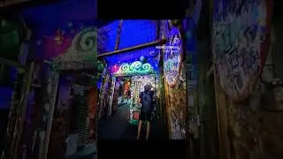 At Szimpla Kert, Budapest's famous Ruin Bar, traces of history meet modern touches
