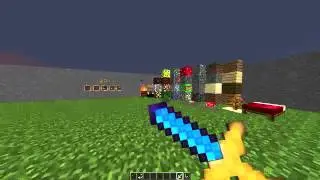 Default Edit PvP Resource Pack Release! Custom Sword, Small Fire, Animated Iron Ore!
