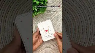 Handmade cards for your loved ones | easy gift card ideas #diy #craft #handmade #giftideas #couple