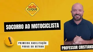 SOCORRO AO MOTOCICLISTA - PRIMEIRA HABILITAÇÃO - AUTOESCOLA #detran #provasimuladadodetran