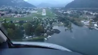 HowTo: LOC01 Approach Lugano (LSZA) with visual final - CJ4|Tutorial