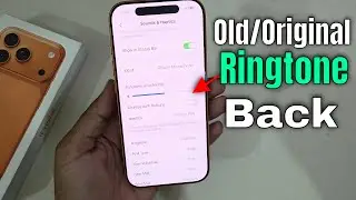 iPhone 17 Pro/Max: как установить старый рингтон iPhone