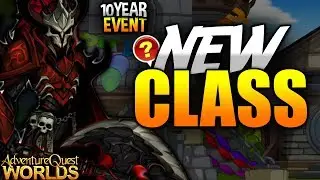 NEW CLASS! AQW 10th Birthday Update. (ShadowScythe General Class)