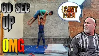 GORRILA PRESS 60 sec Hold Beast Twins Brother WWE India 🇮🇳