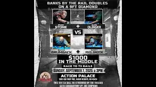 Ryan Stone & Alex Olinger vs Butch Brumback & Scott Philbrook - Banks by the Rail Scotch 9/7/25