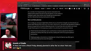 Stadia Source News Update - Stadia App update