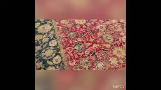 Rare 17th Century Large Antique Persian Isfahan Rug 70804