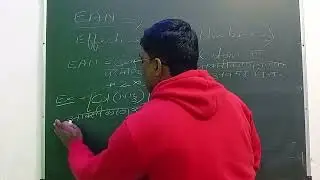 Coordination number -EAN Calculation  #Bond with student