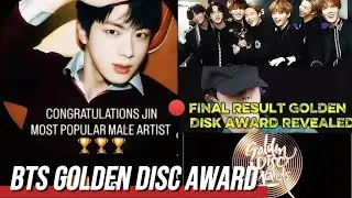 🔴 BTS Jin Won Golden Disc Award 2026 🏆 | Voting Complete & Jin 1st Place | ARMY Power 💜Final Result