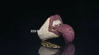 Tongue Lip Rings Hip Hop Jewelry For Men | Iced Out 1990 #moissanite #icedoutjewelry #hiphop