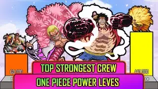 ONE PIECE Power Levels: TOP Strongest One Piece CREW 🔥 | PirateLevels