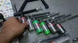 TWO WHEELER MAGNET PULLER KIT HEAVY  DUTY BLACK METTEL