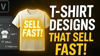 Wanted T-Shirt Design Tutorial | Create a Western Poster Style Tee