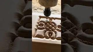 #woodcarving #woodscraft #wood #cnc